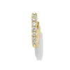 Addison Gold Crystal Single Huggie Earring In White Crystal^Kendra Scott Cheap
