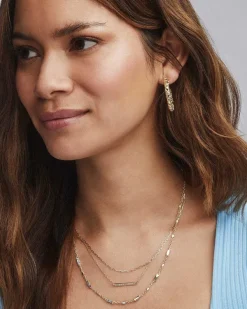 Addison Triple Strand Necklace In Gold^Kendra Scott Cheap
