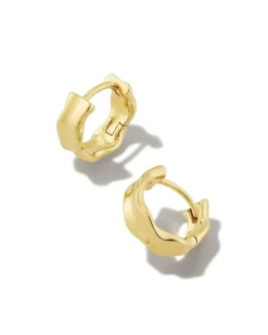 Aspen Huggie Earrings In 18K Gold Vermeil^Kendra Scott Store
