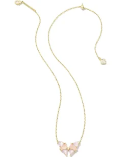 Blair Gold Butterfly Pendant Necklace In Pink Mix^Kendra Scott Shop