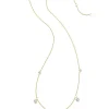 Blakely 18K Gold Vermeil Strand Necklace In Rainbow Moonstone^Kendra Scott Fashion