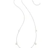 Blakely Sterling Silver Strand Necklace In Rainbow Moonstone^Kendra Scott Discount