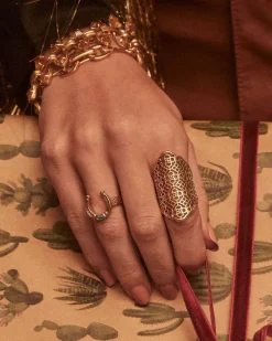 Boone Small Cocktail Ring In Vintage Gold^Kendra Scott Flash Sale