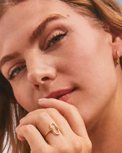 Bristol 18K Gold Vermeil Band Ring In White Sapphire^Kendra Scott Outlet