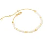 Brooklyn Pearl 18K Gold Vermeil Delicate Chain Bracelet In White Pearl^Kendra Scott Flash Sale