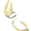 Cadence Large Hoop Earrings In 18K Gold Vermeil^Kendra Scott Shop