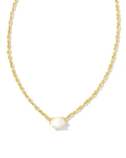 Cailin Gold Pendant Necklace In Ivory Mother-Of-Pearl^Kendra Scott Store