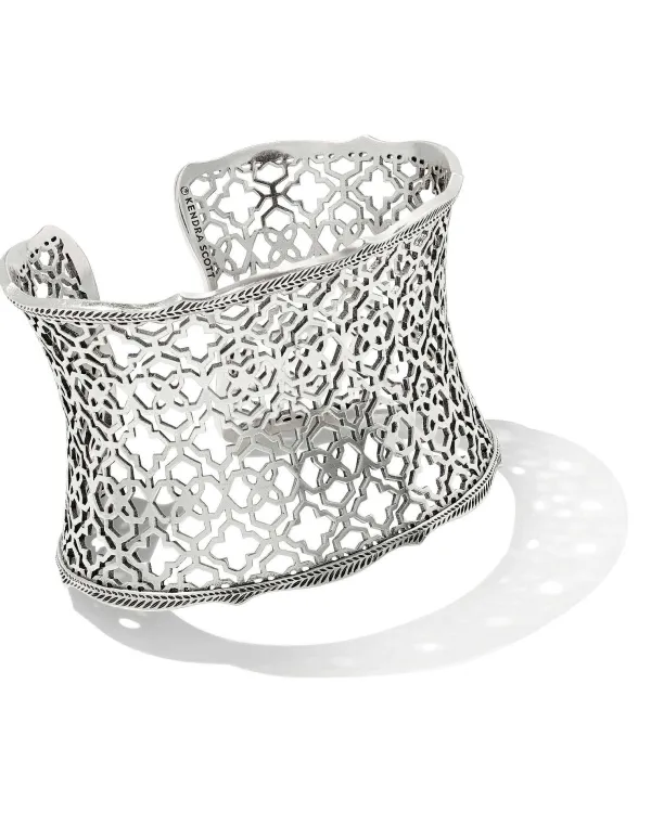 Candice Gold Cuff Bracelet In Silver Filigree Mix^Kendra Scott Hot