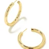Colette Large Hoop Earrings In Gold^Kendra Scott Outlet