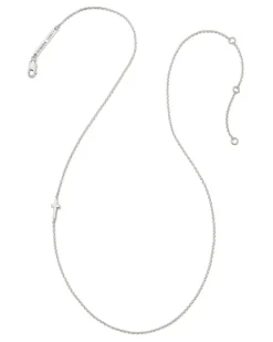 Cross Inline Necklace In Sterling Silver^Kendra Scott Cheap