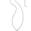 Davis Oxidized Sterling Silver Etch Frame Short Pendant Necklace In Ivory Mother-Of-Pearl^Kendra Scott Fashion