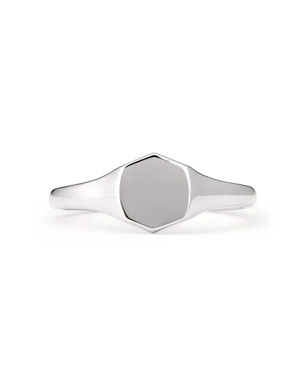 Davis Signet Ring In Sterling Silver^Kendra Scott Sale