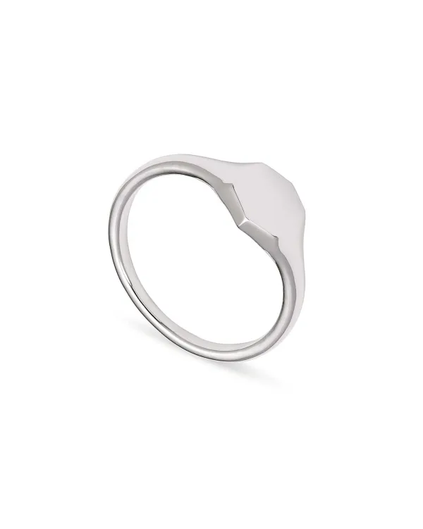 Davis Signet Ring In Sterling Silver^Kendra Scott Sale