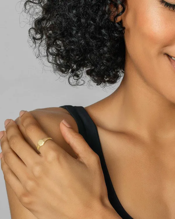 Davis Signet Ring In Sterling Silver^Kendra Scott Sale
