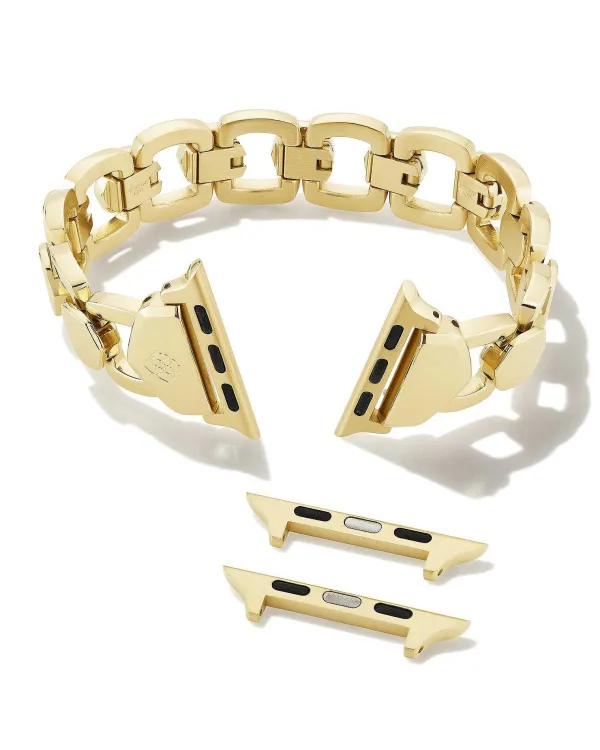 Davis Watch Band In Gold Tone Stainless Steel^Kendra Scott Fashion
