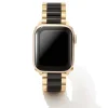 Dira 3 Link Watch Band In Gold Tone & Black Stainless Steel^Kendra Scott Discount