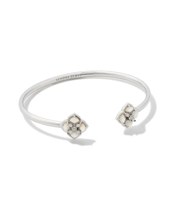 Dira Stone Silver Cuff Bracelet In Ivory Mix^Kendra Scott Online