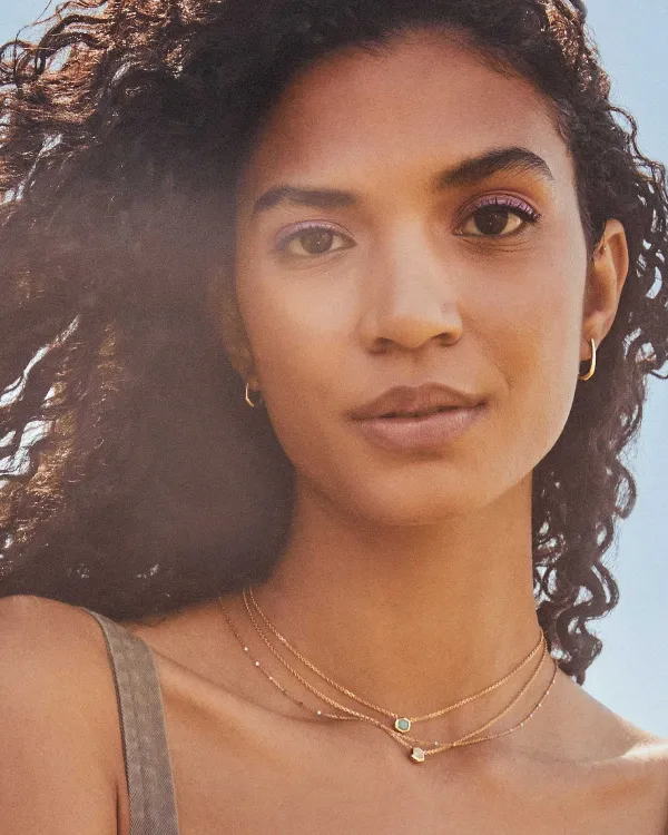 Ellen Huggie Earrings In 18K Gold Vermeil^Kendra Scott Cheap