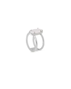 Elyse Silver Ring In Platinum Drusy^Kendra Scott Outlet