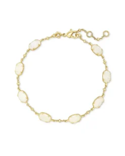 Emilie Gold Chain Bracelet In Iridescent Drusy^Kendra Scott Best