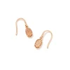 Emilie Rose Gold Drop Earrings In Sand Drusy^Kendra Scott Discount