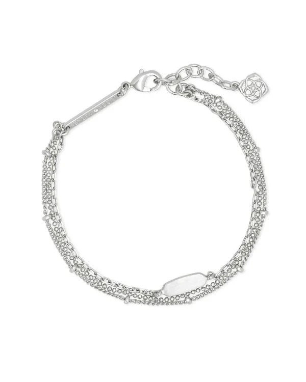 Fern Multi Strand Bracelet In Bright Silver^Kendra Scott Fashion