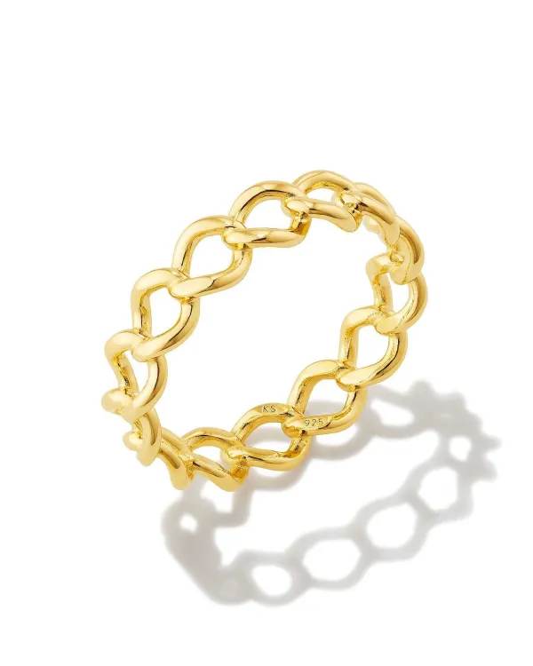 Grace Band Ring In 18K Gold Vermeil^Kendra Scott Sale