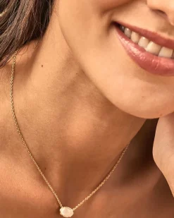 Grayson Gold Pendant Necklace In Iridescent Drusy^Kendra Scott Best