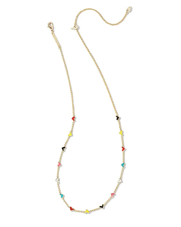 Haven Heart Gold Strand Necklace In Multi Mix^Kendra Scott Online