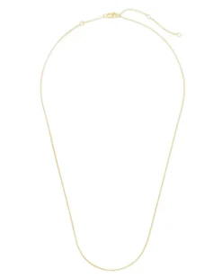 18 Inch Thin Chain Necklace In 18K Gold Vermeil^Kendra Scott Shop