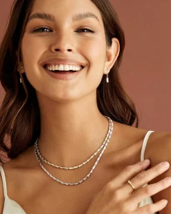 Juliette Gold Drop Earrings In White Crystal^Kendra Scott Shop