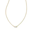 Juliette Gold Pendant Necklace In White Crystal^Kendra Scott Hot