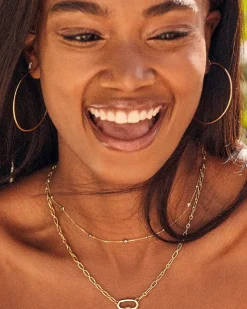 Keeley 50Mm Hoop Earrings In 18K Gold Vermeil^Kendra Scott Fashion