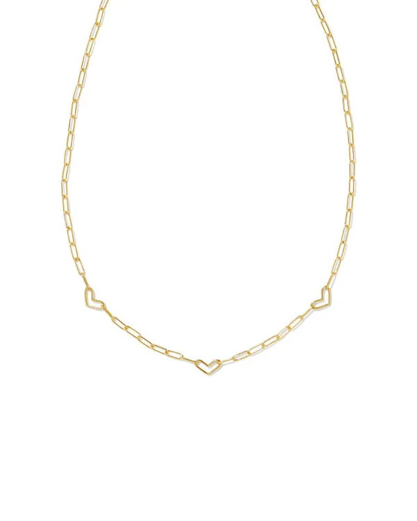 Kynlee Chain Necklace In 18K Gold Vermeil^Kendra Scott New