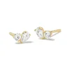 Lab Grown White Diamond Toi Et Moi Stud Earrings In 14K Yellow Gold^Kendra Scott Flash Sale