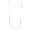 Large Cross 14K Yellow Gold Pendant Necklace In White Diamond^Kendra Scott Outlet