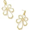 Layne Metal Statement Earrings In Gold^Kendra Scott Fashion
