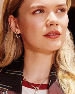 Leighton Convertible Gold Pearl Chain Necklace In White Pearl^Kendra Scott Best Sale