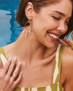 Leighton Gold Pearl Band Ring In White Pearl^Kendra Scott Discount