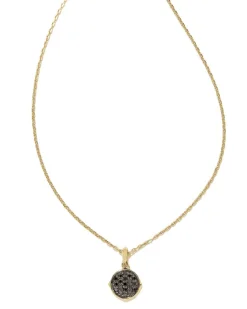Matilda 14K Yellow Gold Pendant Necklace In Black Diamond^Kendra Scott Fashion