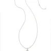 Matilda Luxe Sterling Silver Charm Necklace In White Sapphire^Kendra Scott Shop