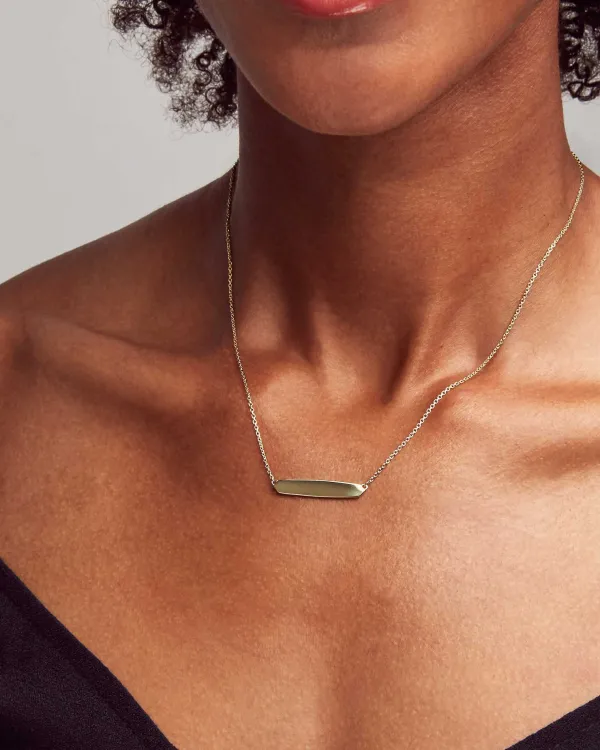 Mattie Bar Pendant Necklace In 18K Gold Vermeil^Kendra Scott Store