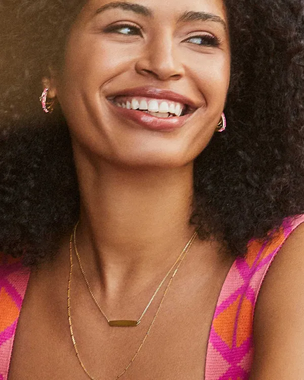 Mattie Bar Pendant Necklace In 18K Gold Vermeil^Kendra Scott Store