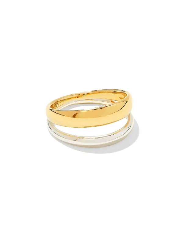 Meg Double Band Ring In Mixed Metal^Kendra Scott Cheap