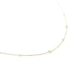 Michelle 14K Yellow Gold Strand Necklace In White Diamond^Kendra Scott Sale