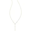 Michelle 14K Yellow Gold Y Necklace In White Pearl^Kendra Scott Clearance