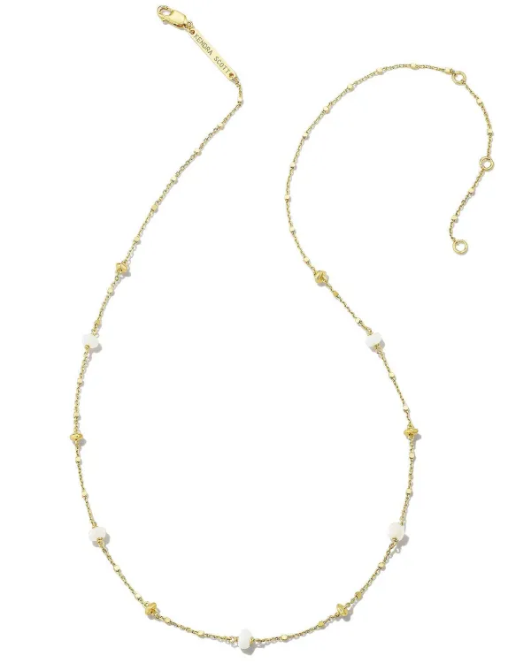 Opal 18K Gold Vermeil Strand Necklace In White Opal^Kendra Scott Fashion