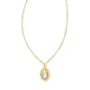 Piper Gold Pendant Necklace In White Howlite^Kendra Scott Cheap