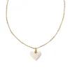 Poppy Vintage Gold Short Pendant Necklace In Ivory Mother-Of-Pearl^Kendra Scott Shop