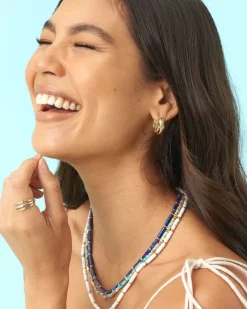 Quinn Huggie Earrings In Mixed Metal^Kendra Scott Shop
